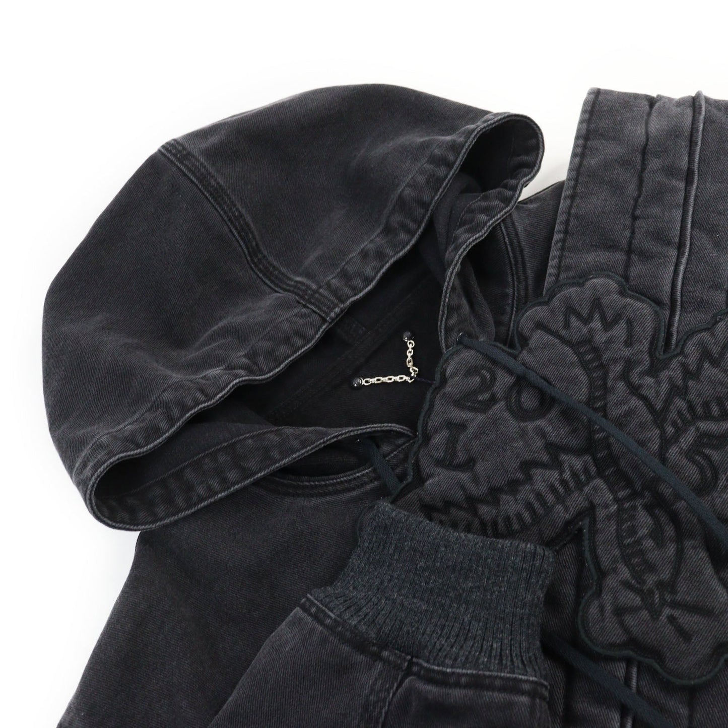 LOUIS VUITTON Jacket 1A5PAV Outer: 100% cotton, Lining: 100% cotton, Part: 100% wool, Filling: 100% polyester black mens 50