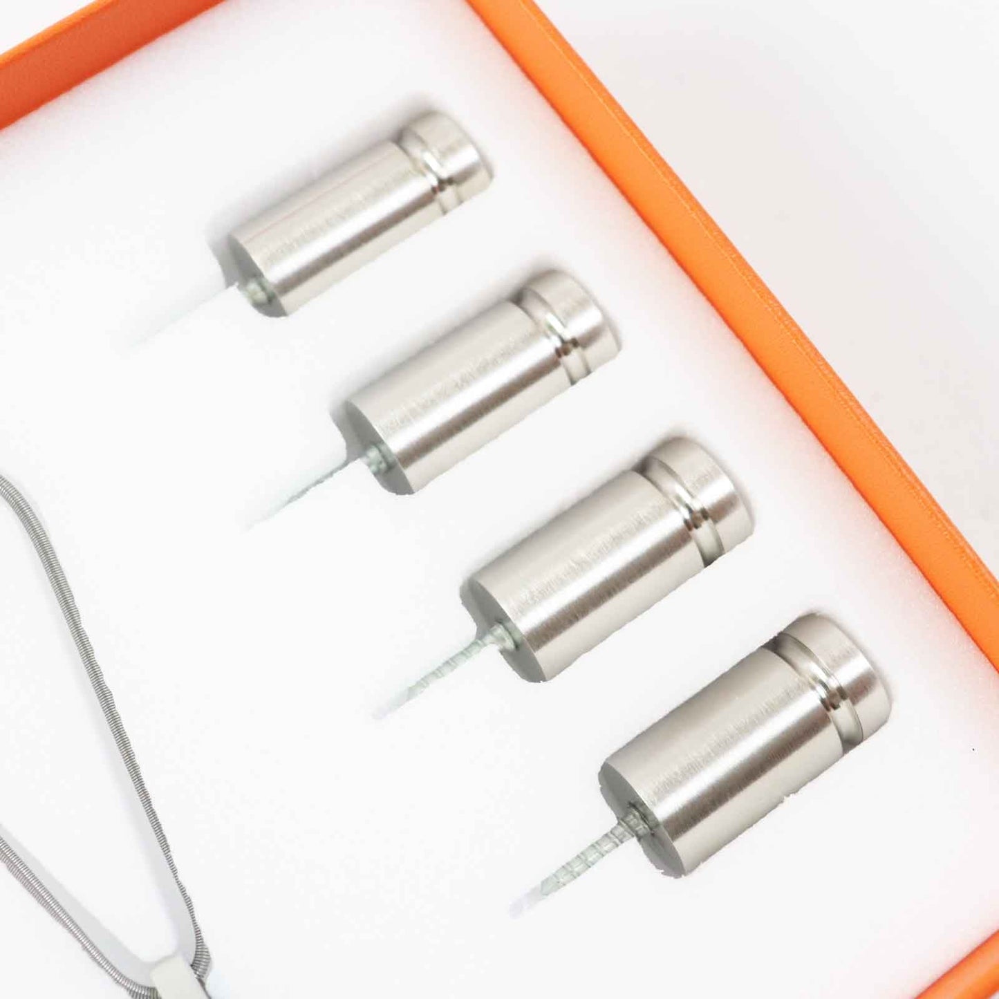 HERMES Other miscellaneous goods brass Silver Scarf Hanging Set Women