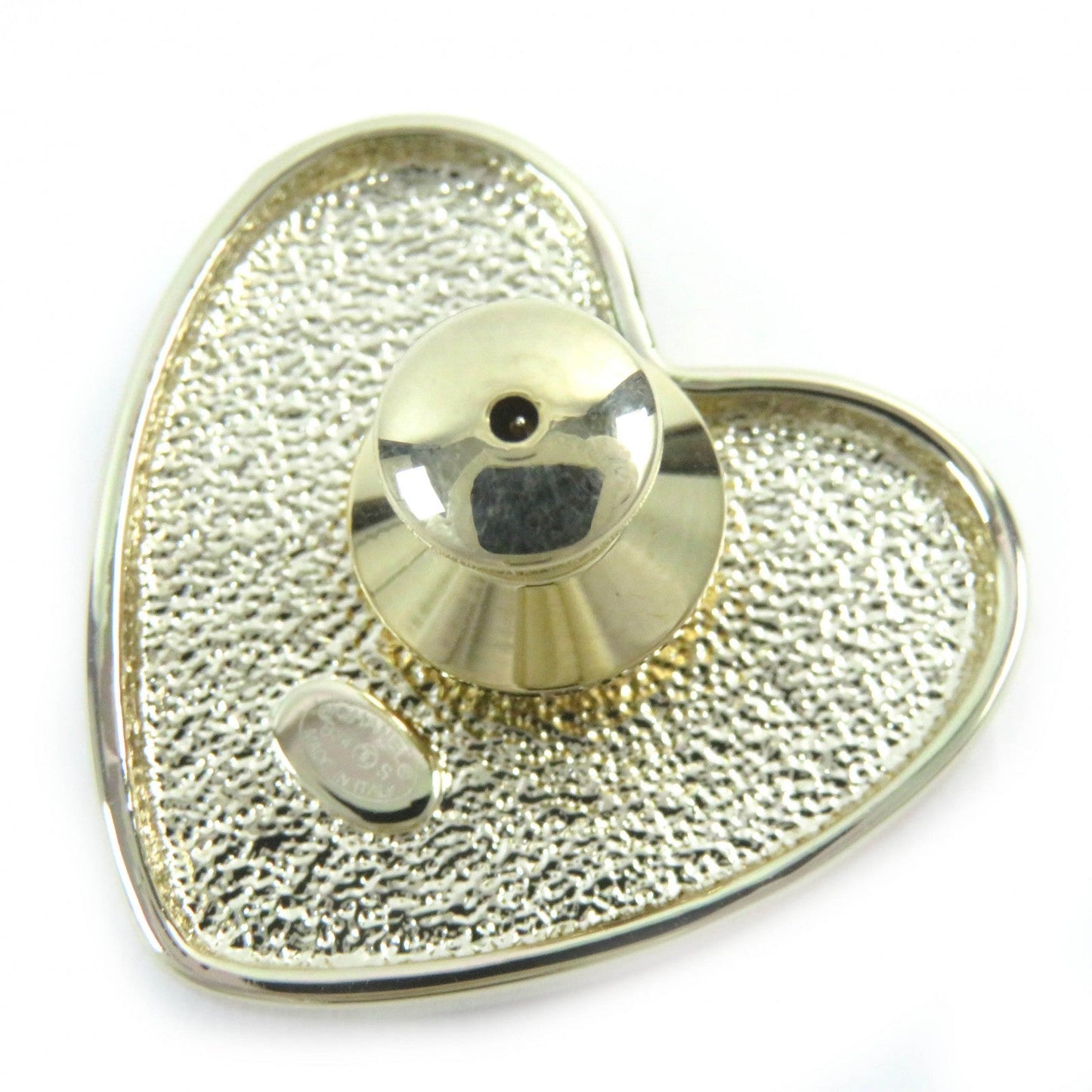 CHANEL Brooch B24S Gold Plated. Rhinestones, Faux Pearls Pink gold COCO Mark Women