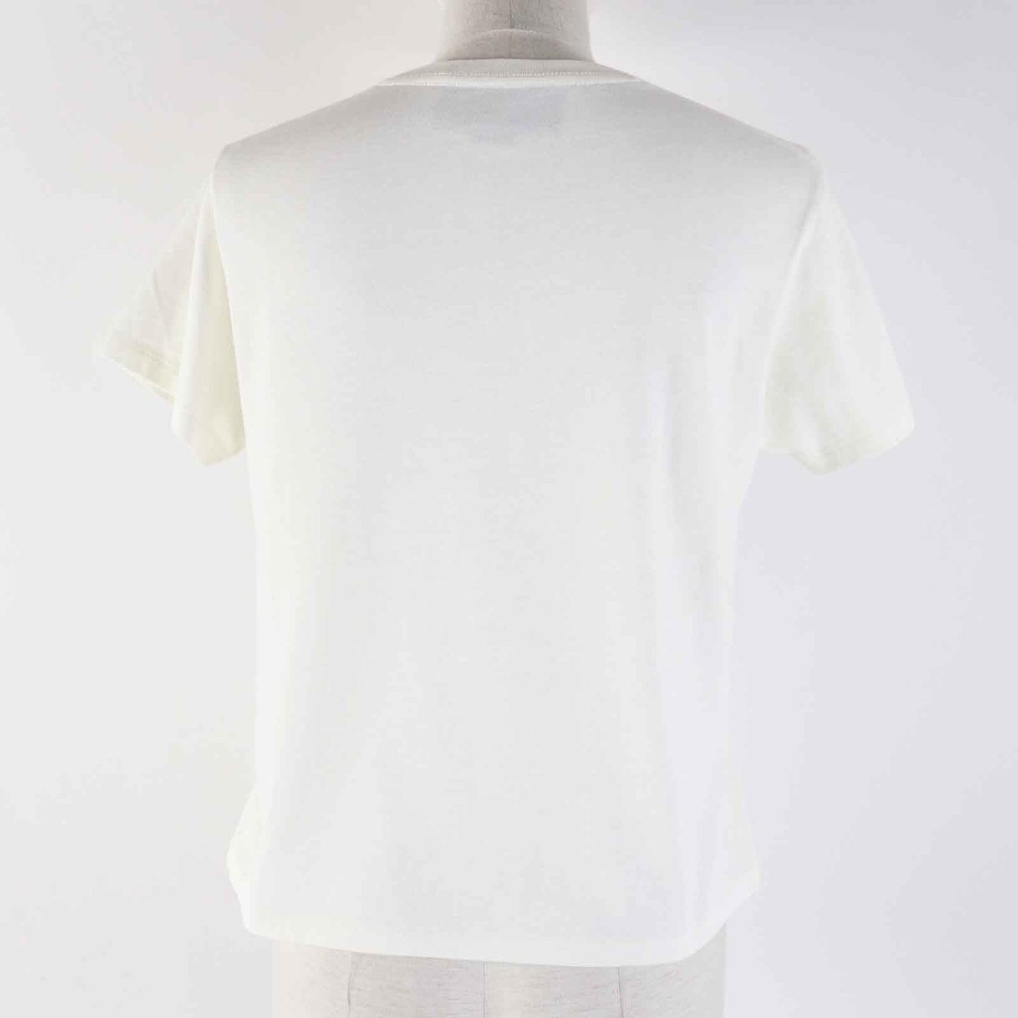 GUCCI Short sleeve T-shirt 644674 Outer material: 100% cotton Ivory black Women XS