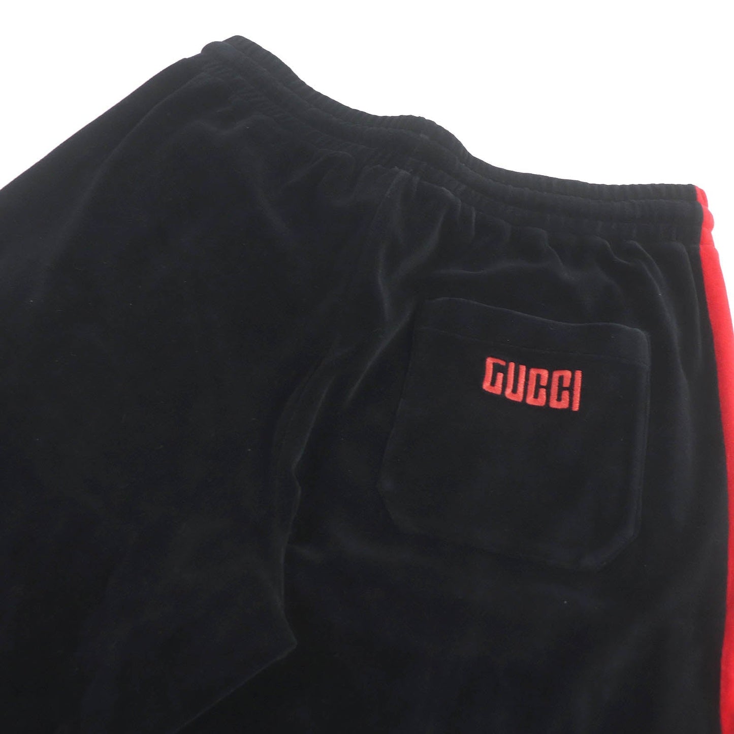 GUCCI Shorts 587466 Outer: 85% cotton, Outer: 15% nylon, Lining: 100% cotton, Part: 100% polyester black mens XS