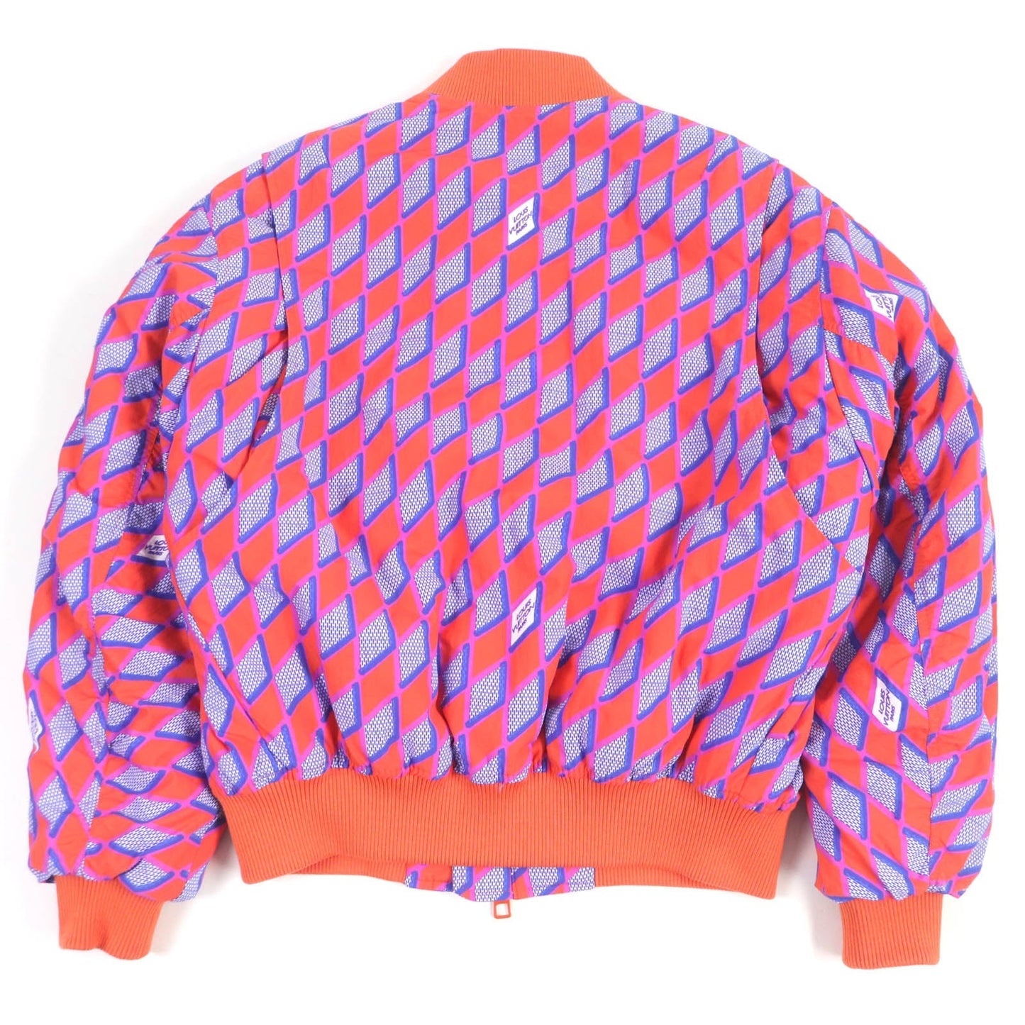 LOUIS VUITTON Bomber jacket HNB73E Outer: 100% nylon, Lining: 63% nylon, Lining: 37% cotton, Part: 89% cotton, Part: 9% nylon Orange mens 48