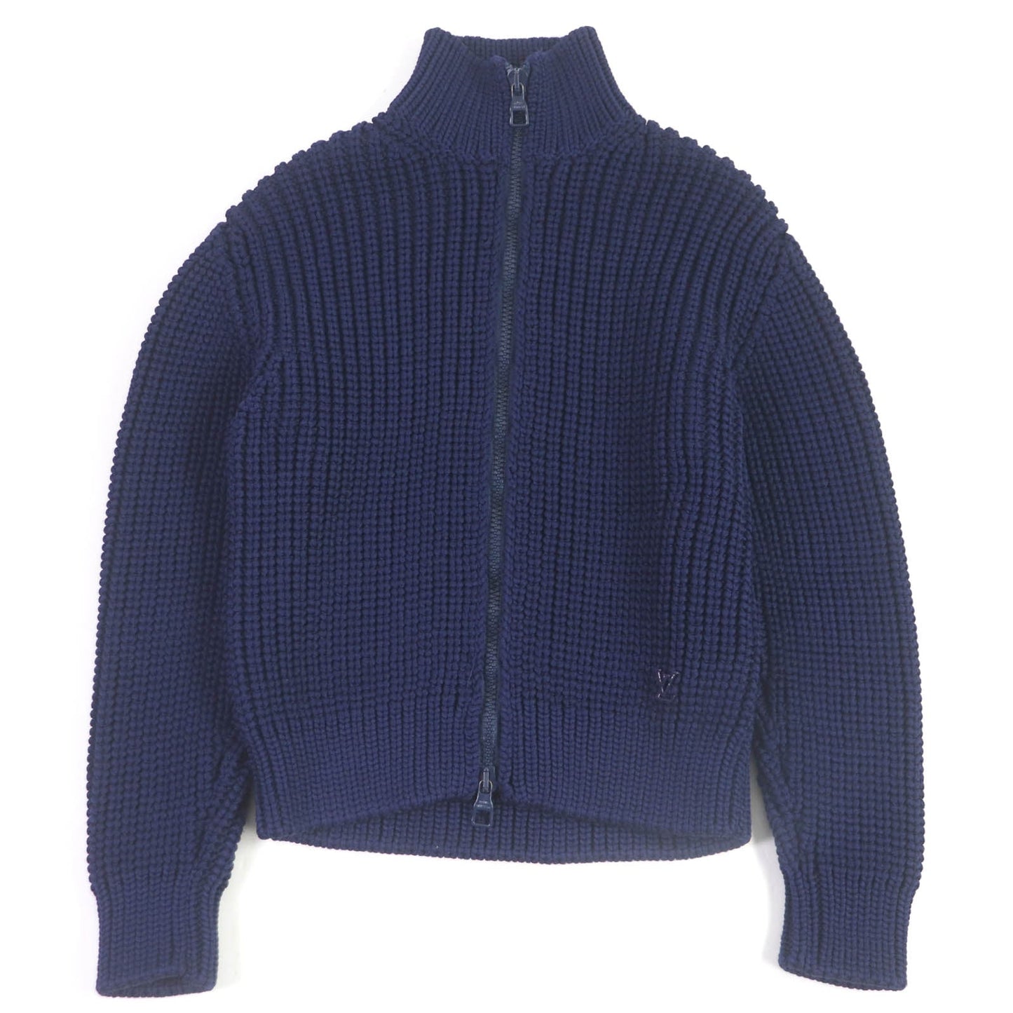 LOUIS VUITTON knit 1A89YK Main: 100% polyester Navy mens XS