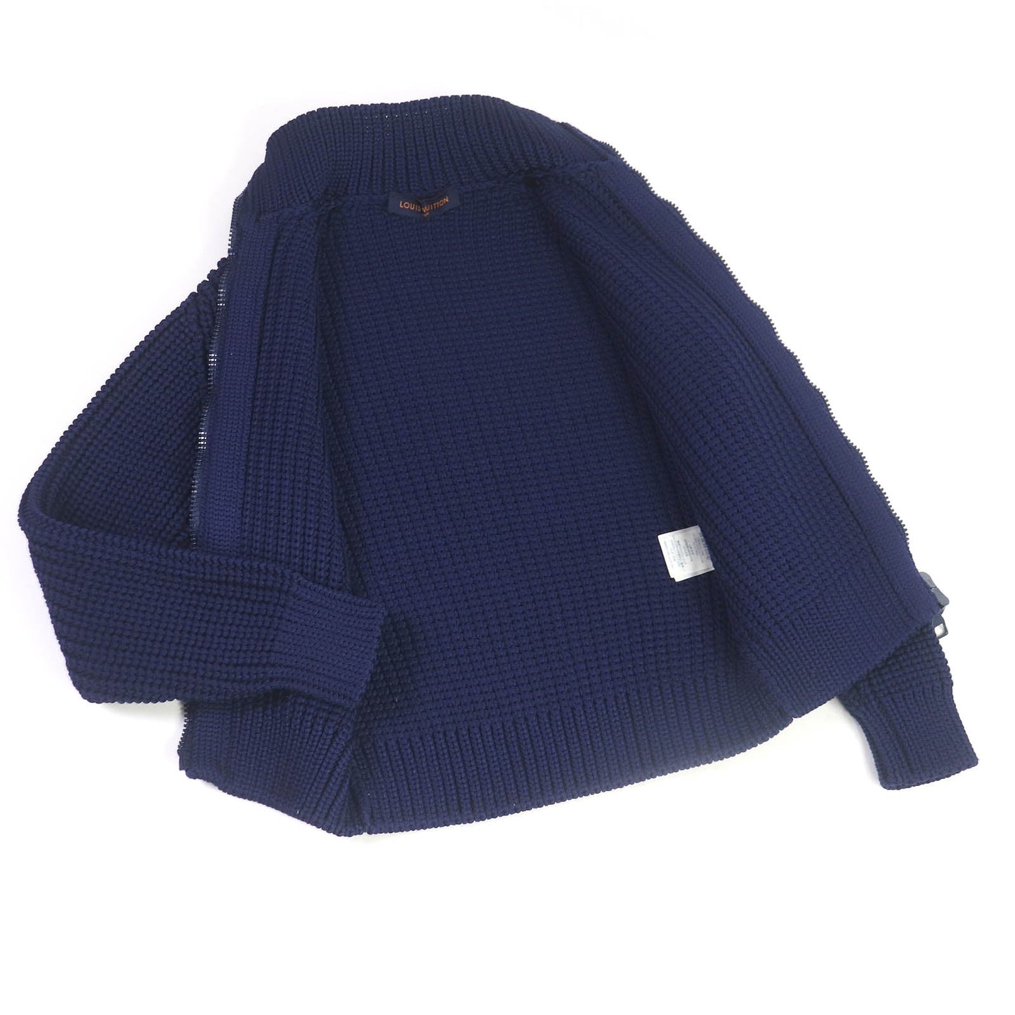 LOUIS VUITTON knit 1A89YK Main: 100% polyester Navy mens XS