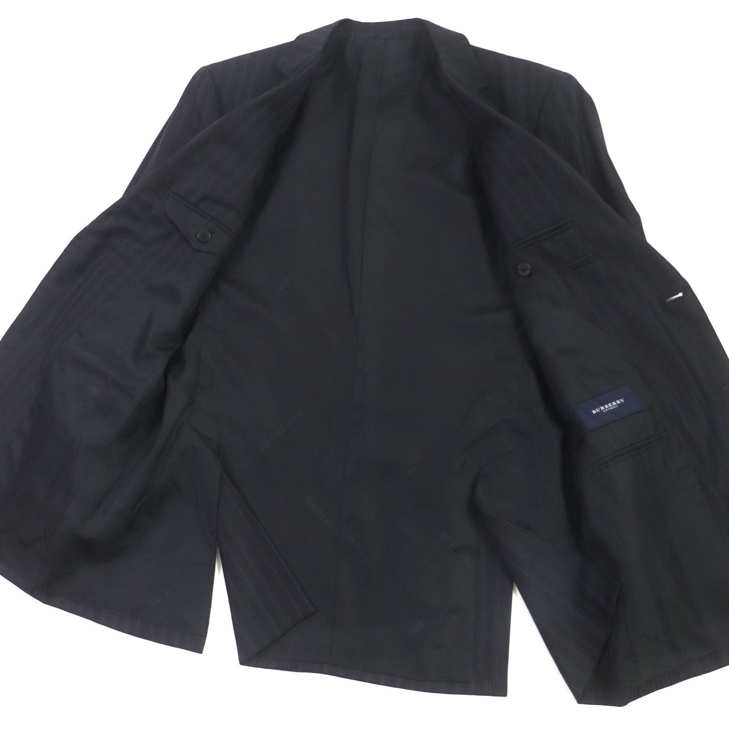 BURBERRY LONDON setup Outer: 90% wool, Outer: 10% silk, Lining: Cupra Black purple mens 175 AB6
