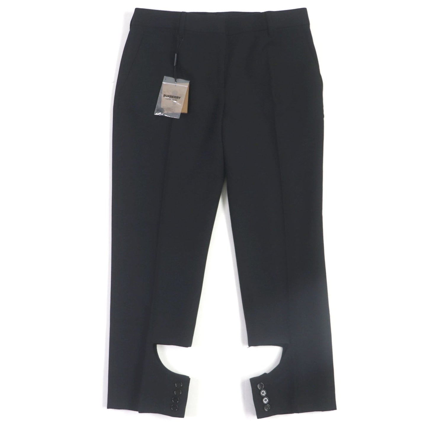 BURBERRY slacks 8048493 Outer: 100% wool, Lining: 100% cupra black mens 42