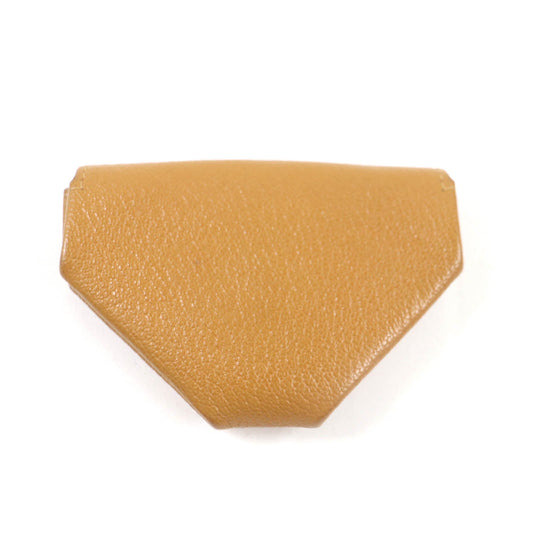 HERMES Coin case Shoble misol Brown pink Revan Cattle