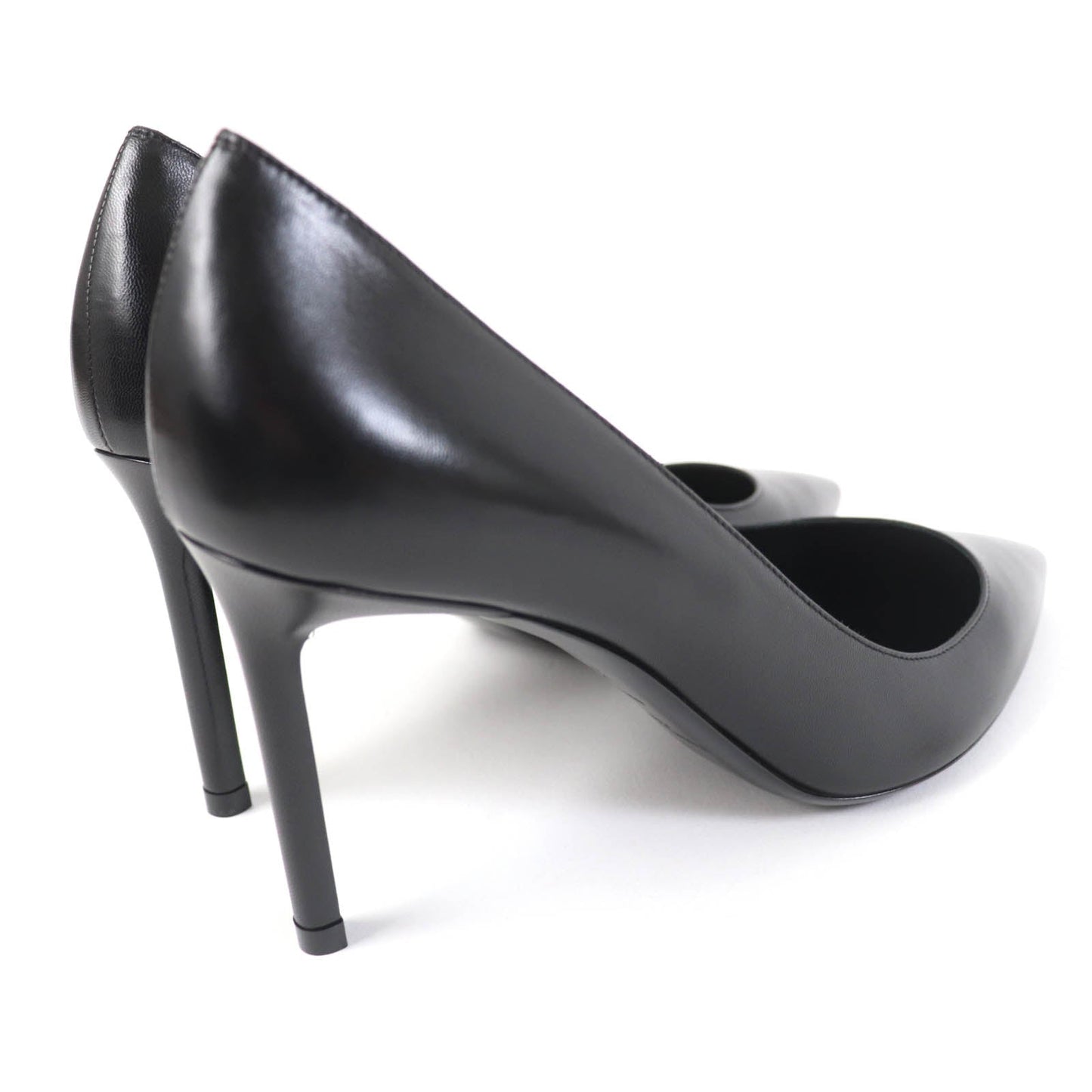 SAINT LAURENT PARIS pumps 489751 Main: Leather black Anya Women 36 1/2