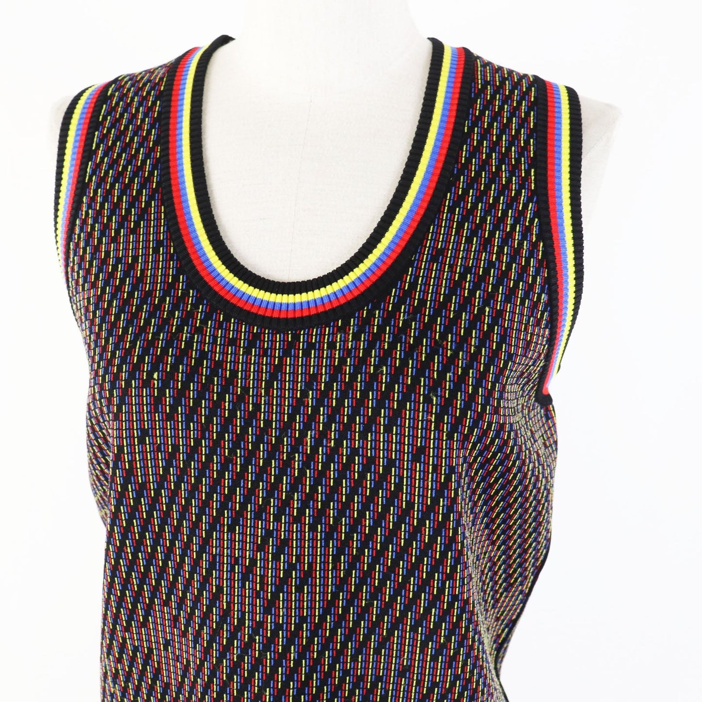 LOUIS VUITTON one piece Outer material: 45% rayon, 45% nylon, 9% polyester, 1% polyurethane black multi Women S