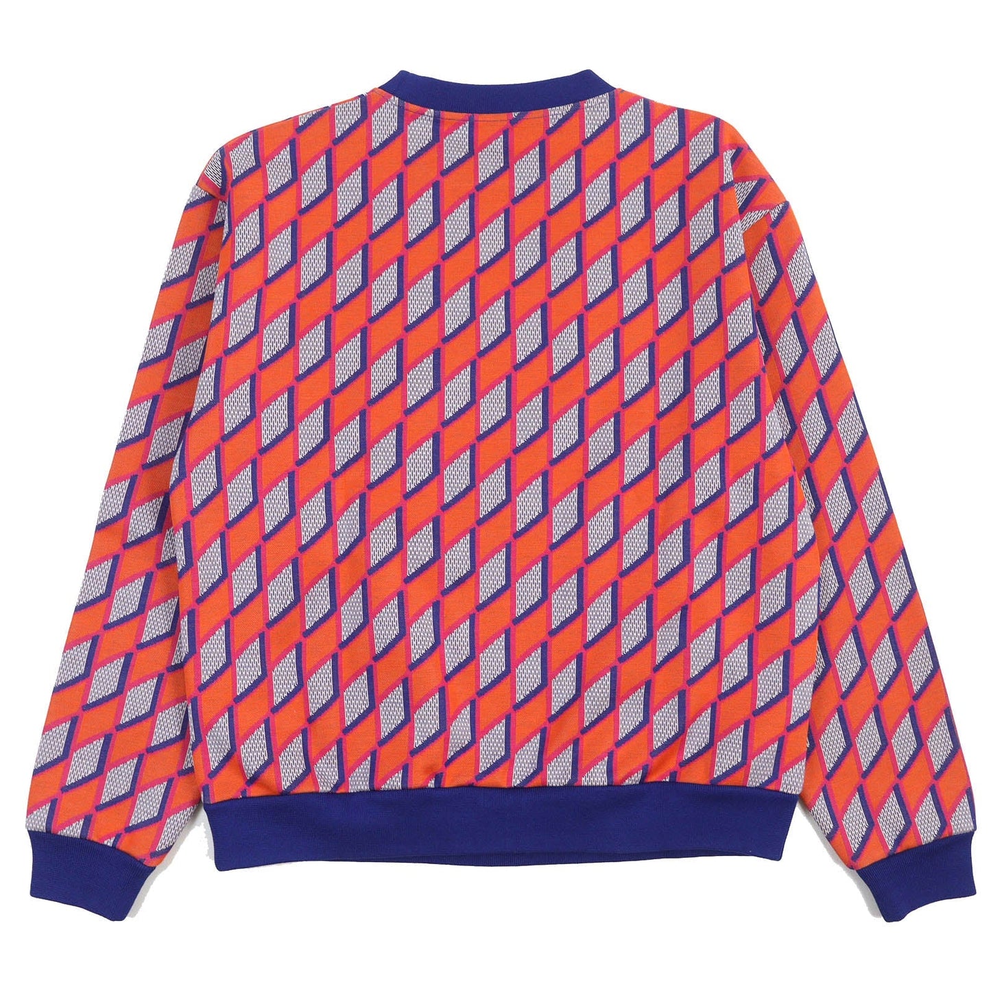 LOUIS VUITTON sweat Main: 100% cotton Orange blue mens M