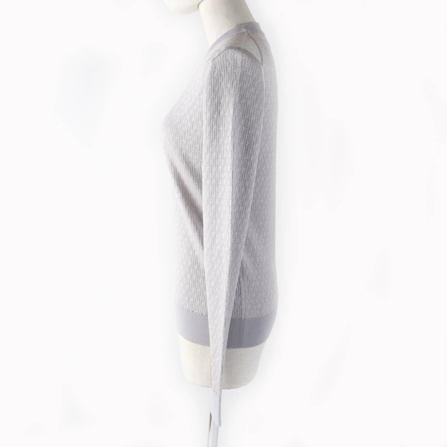 FENDI knit FZX849 Main: 67% wool, Main: 31% viscose, Main: 2% elastane gray Women 40