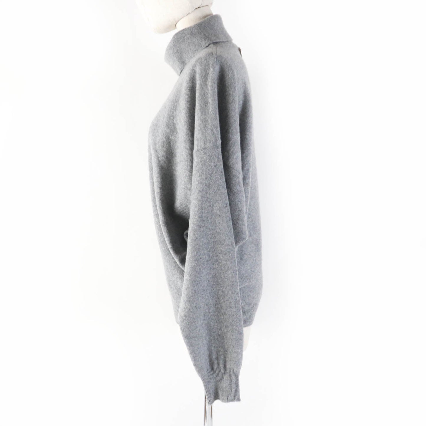 LOUIS VUITTON knit Main: 99% cashmere, Main: 1% wool gray Women S