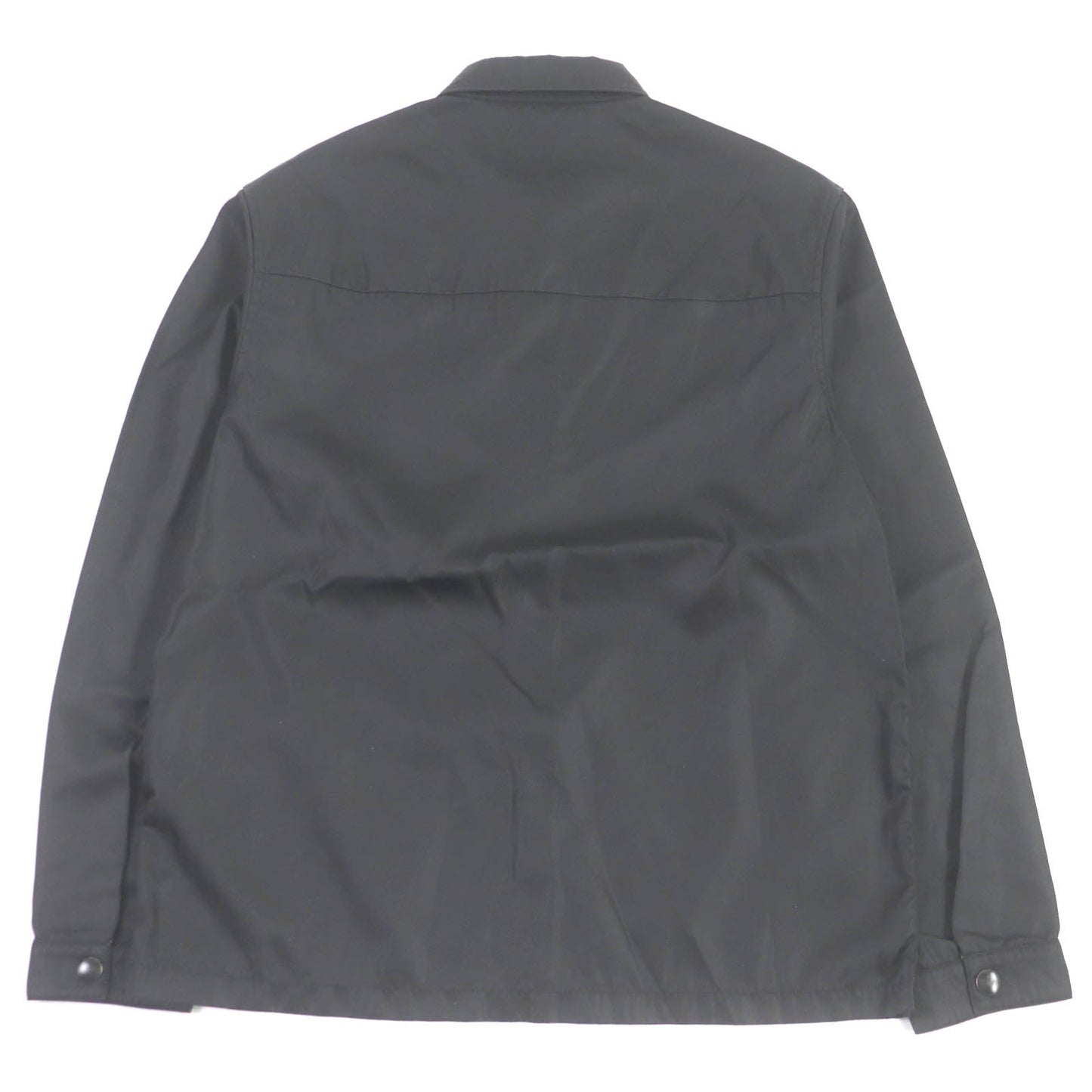 PRADA Blouson SC520 Main: 100% polyamide (nylon) black Re-Nylon Shirt mens S