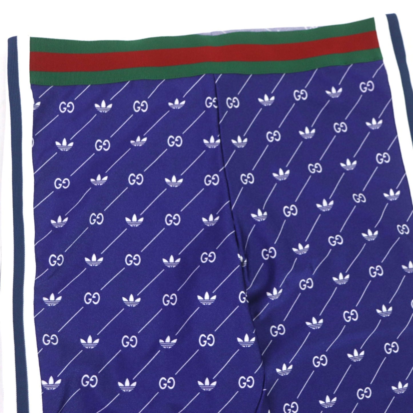 GUCCI Pants 691776 Main: 80% nylon, Main: 20% polyurethane, Part: 51% polyester, Part: 43% nylon, Part: 6% polyurethane Navy Web line Lycra mens M