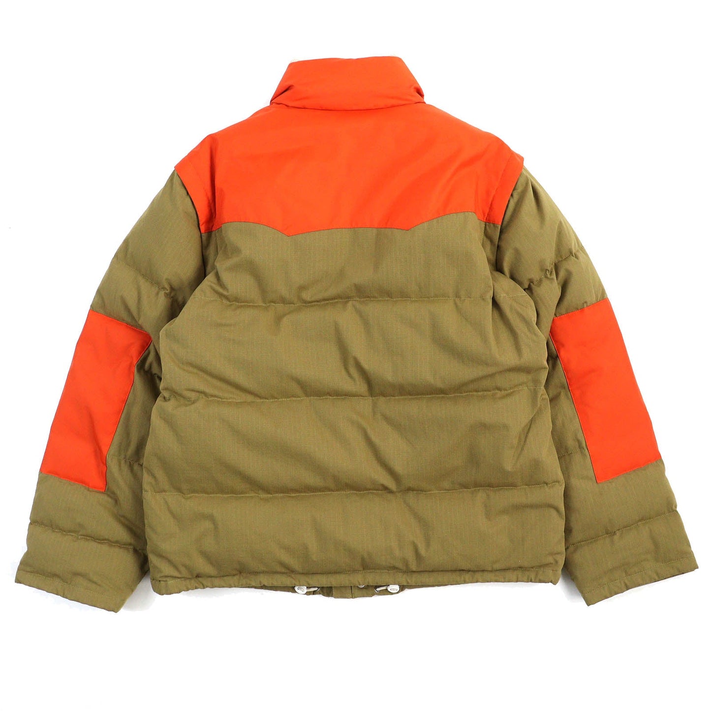 GUCCI Down vest 641311 Outer: 70% cotton, Outer: 30% nylon, Part: 100% cotton, Part: 39% polyester, Part: 31% wool, Filling: 100% polyester Camel Orange mens 46