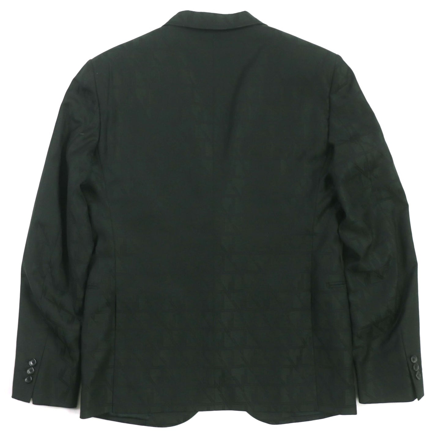 LOUIS VUITTON tailored jacket HPFJ8E Outer: 100% wool, Lining: 33% acetate, Lining: 29% rayon, Lining: 23% cupra, Lining: 15% cotton Dark green PONT NEUF FIT mens 50