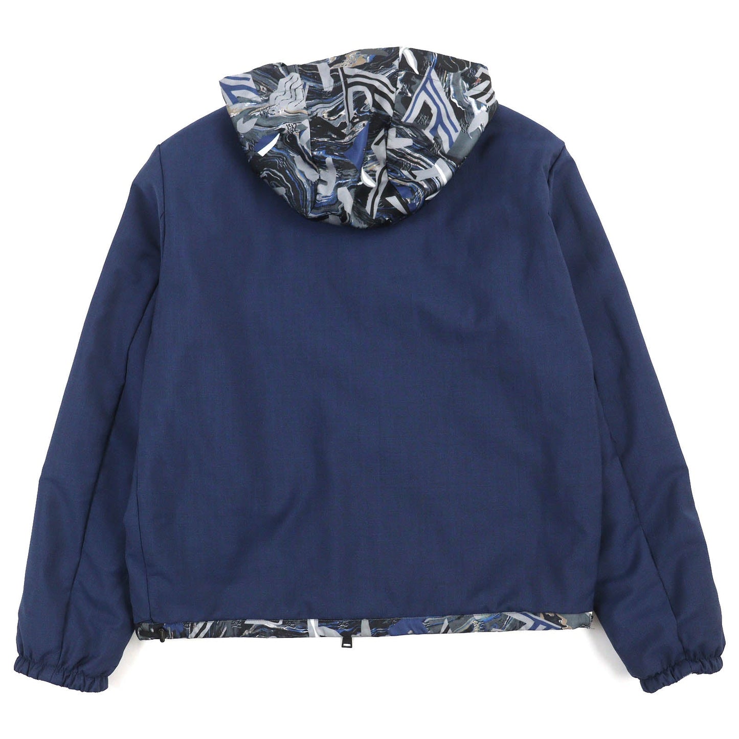 FENDI Jacket FW1088 AIXY Outer: 100% nylon, Lining: 100% wool, Filling: 100% polyester Blue Gray Black type mens 46