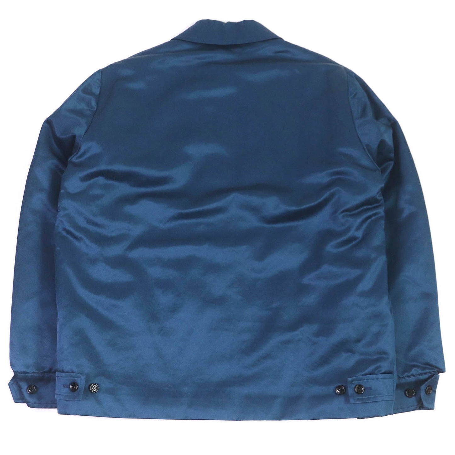 GUCCI Blouson 645702 Outer: 70% cotton, Outer: 30% rayon, Lining: 100% nylon, Part: 68% wool, Part: 32% rayon blue mens 48