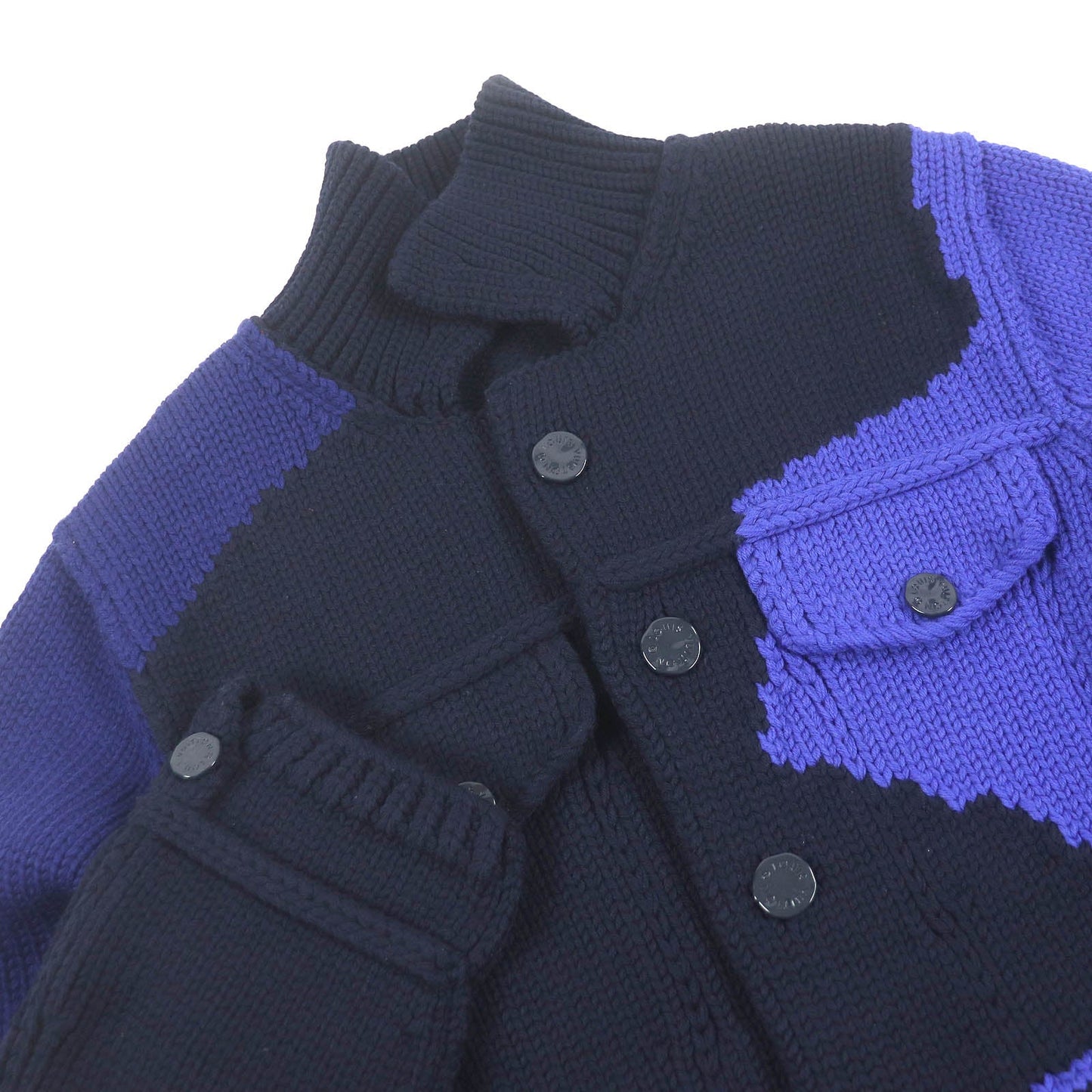 LOUIS VUITTON Jacket wool Navy XL