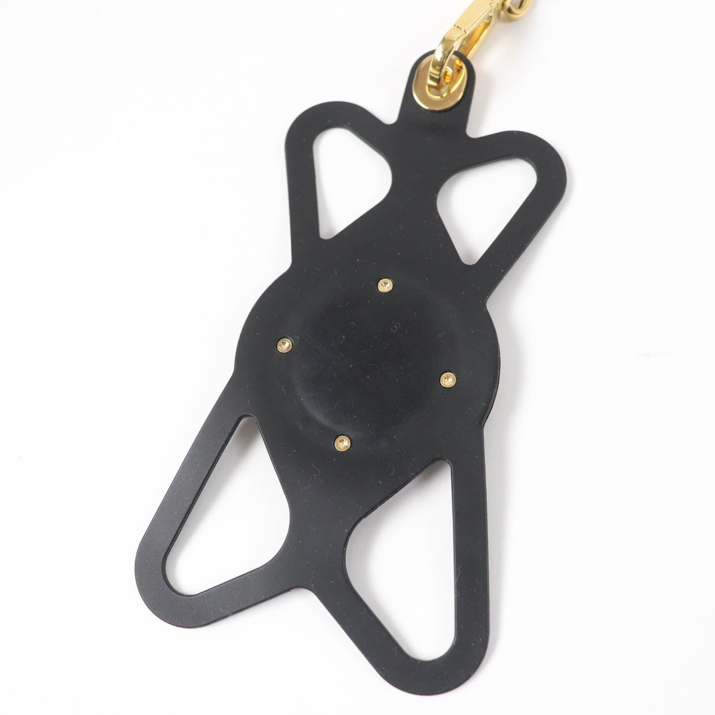 LOUIS VUITTON Mobile phones and smartphone accessories M68382 Monogram canvas, silicone black Von Holder Louise Women