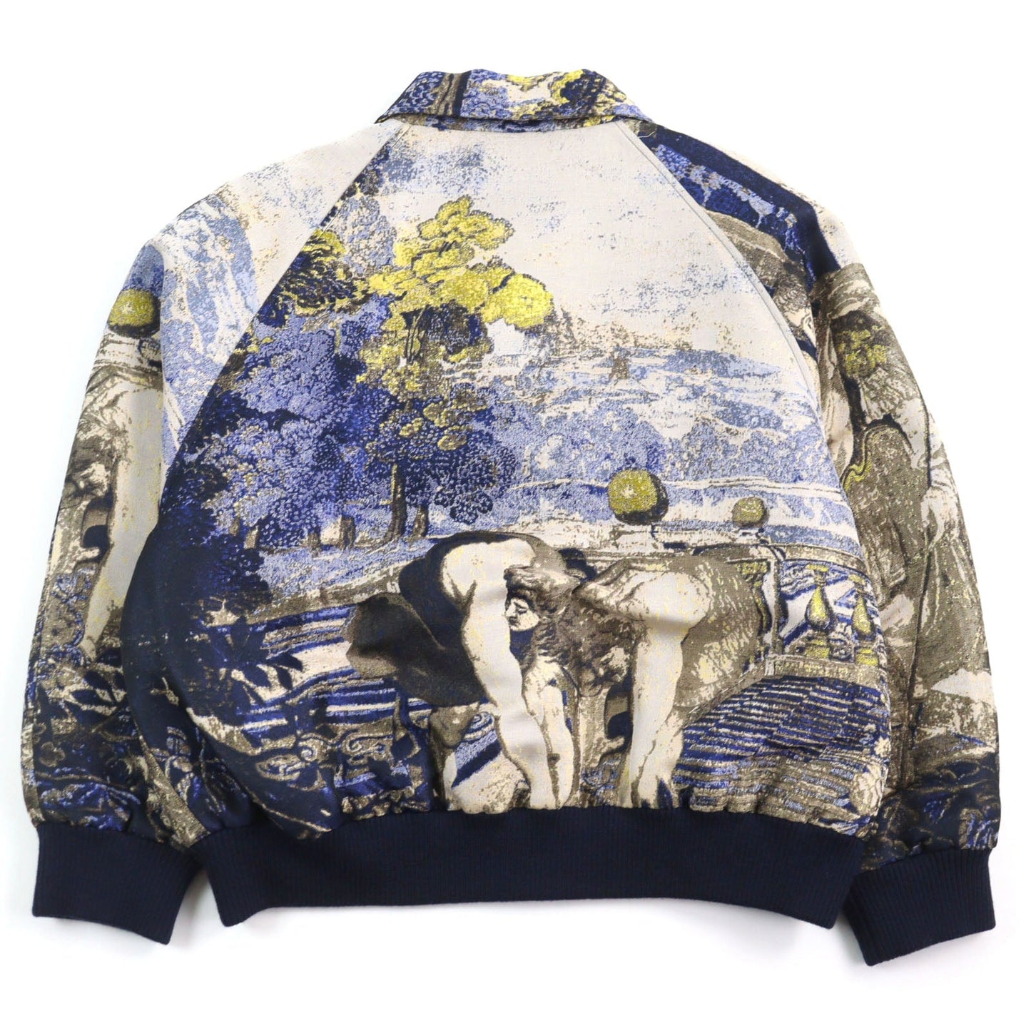 LOUIS VUITTON Blouson HIB11W Outer material: 52% polyester, Outer material: 48% cotton, Lining: 100% cupra Multicolor All-over Pattern mens 52