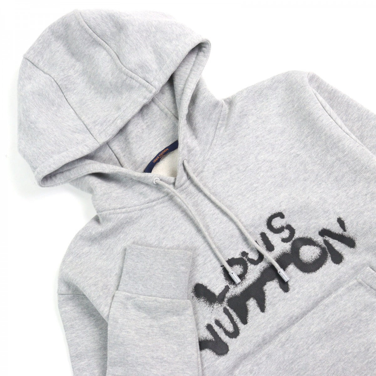 LOUIS VUITTON Hoodie HLY68W Main: 100% cotton Gray type mens XS