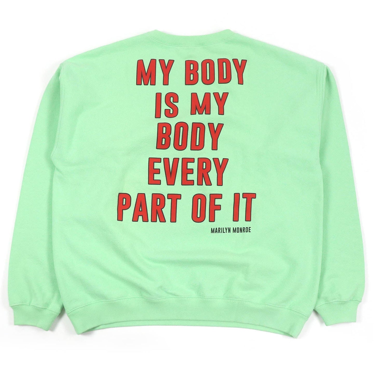GUCCI sweat 700119 Main: 100% cotton, part: 97% cotton, part: 3% polyurethane mint mens XL