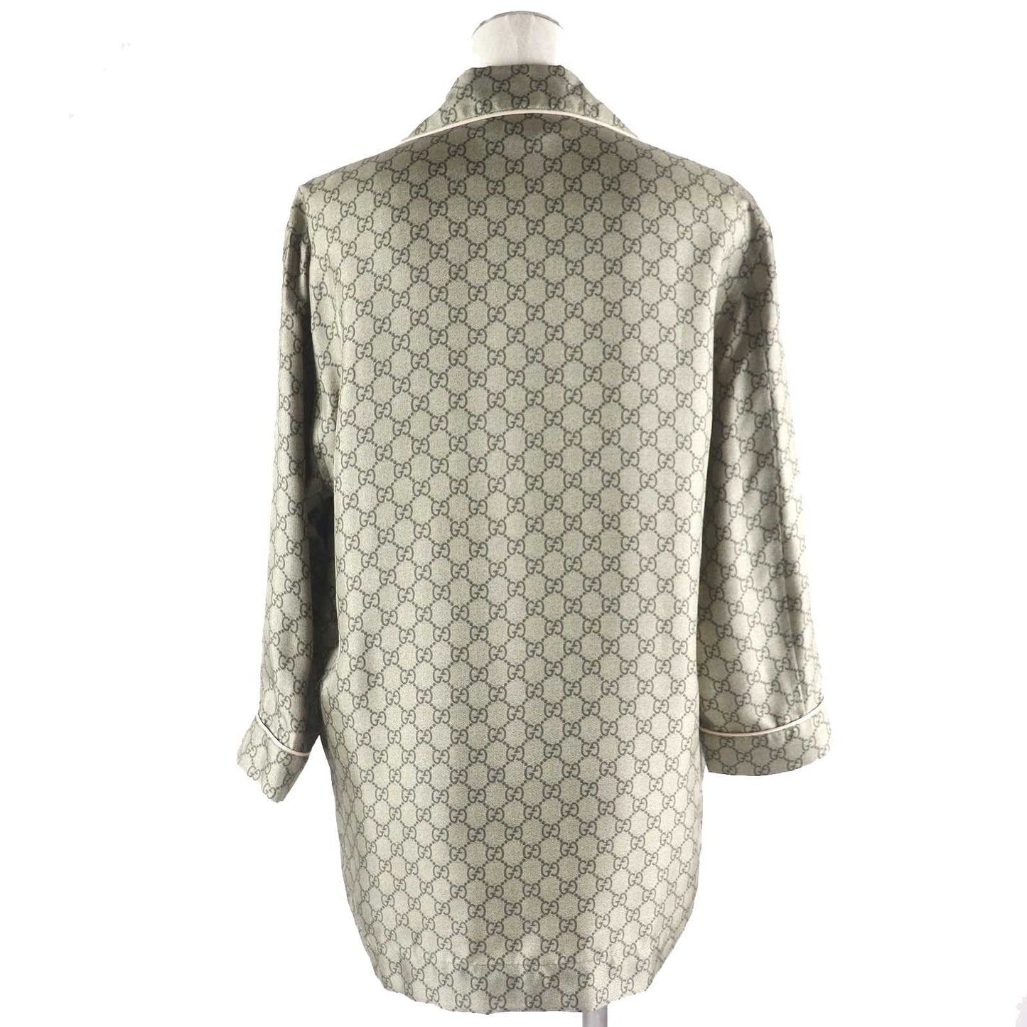 GUCCI setup 752917・756503 silk beige 36 (155/80Y)