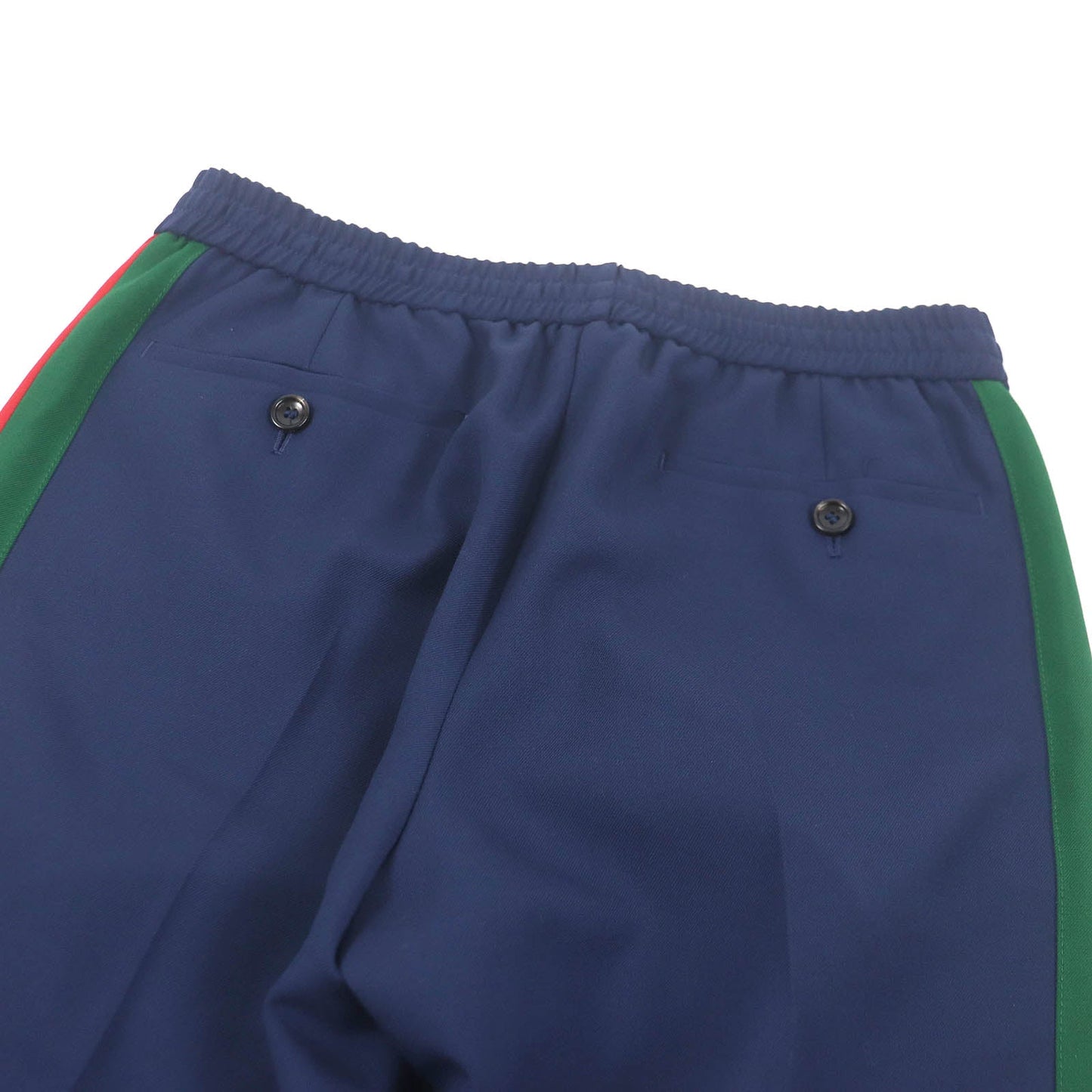 GUCCI Pants 493714 Outer: 83% wool, Outer: 17% mohair, Lining: 100% cotton Navy mens 44