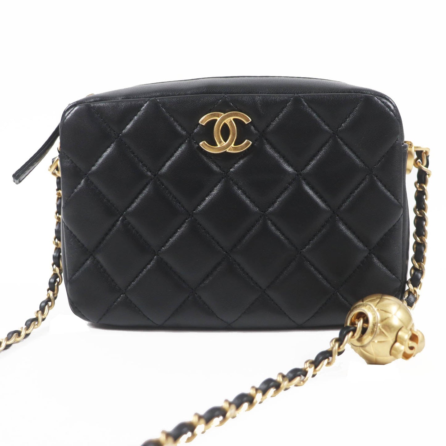 Chanel Lambskin Matrasse Camera Bag Classic Flap
