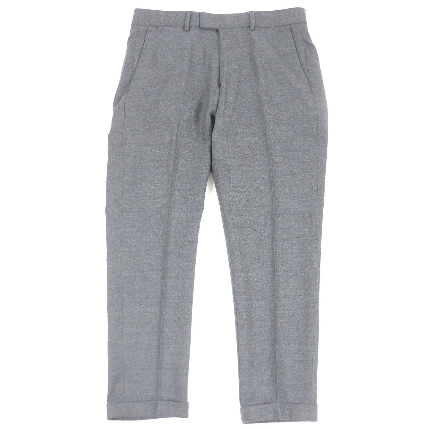 LOUIS VUITTON slacks Outer: 52% wool, Outer: 48% cashmere, Lining: 28% acetate, Lining: 24% rayon, Lining: 20% cotton gray mens 42