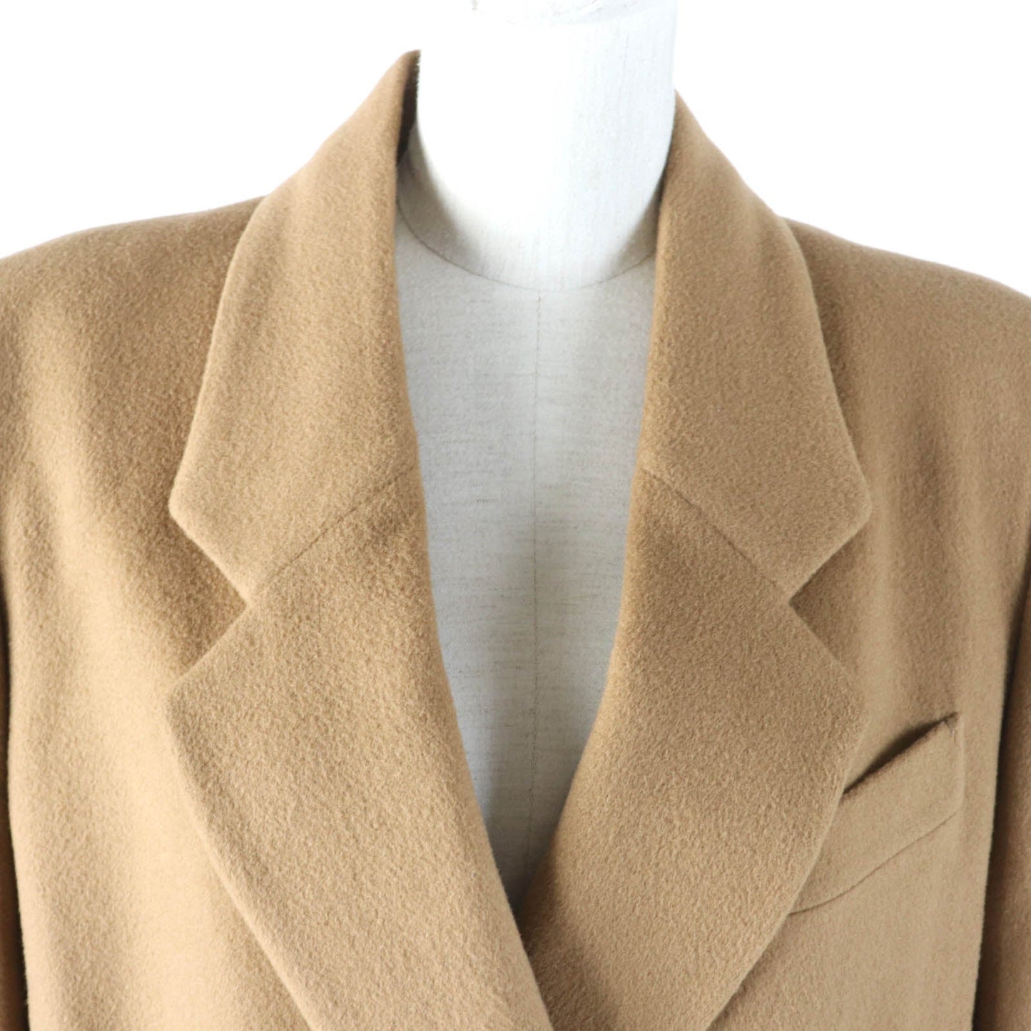 BURBERRY Double chester coat FT062-502-55 Main: 100% wool, Lining: 100% cupra, Part: 30% cashmere Camel Women 9