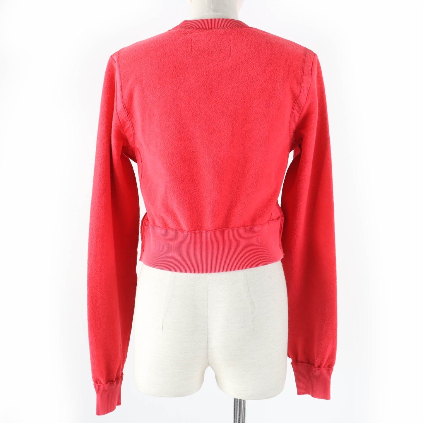 FENDI sweat FS7948 Main: 100% cotton, Part: 97% cotton, Part: 3% polyurethane, Lining: 100% cotton, Part: 100% polyester Red type Women XXS