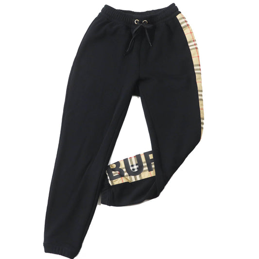 BURBERRY Pants 802451 Main: 100% cotton, some parts: 95% cotton, some parts: 5% elastane Black Beige type Women XXS