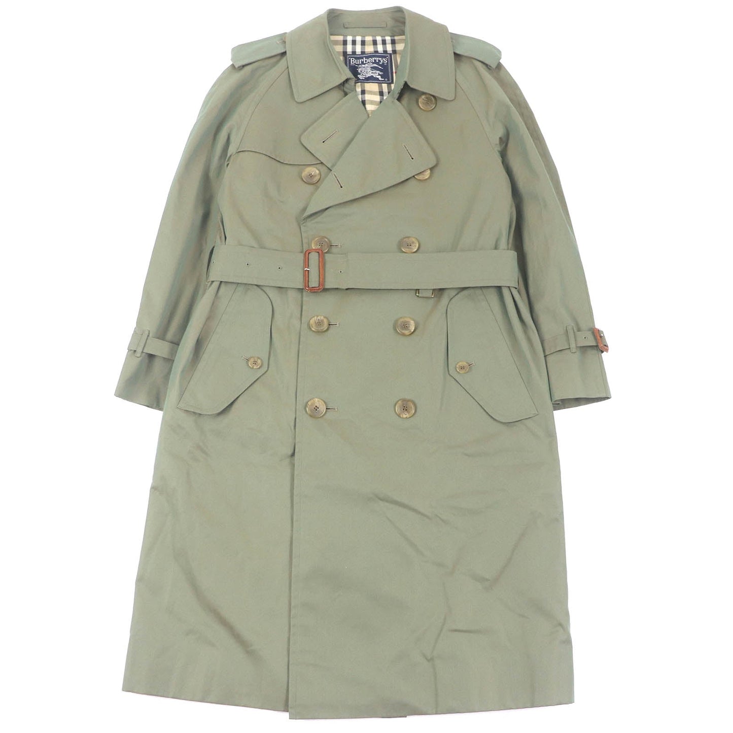 BURBERRY trench coat Main: 100% cotton, sleeve lining: 100% polyester iridescent mens