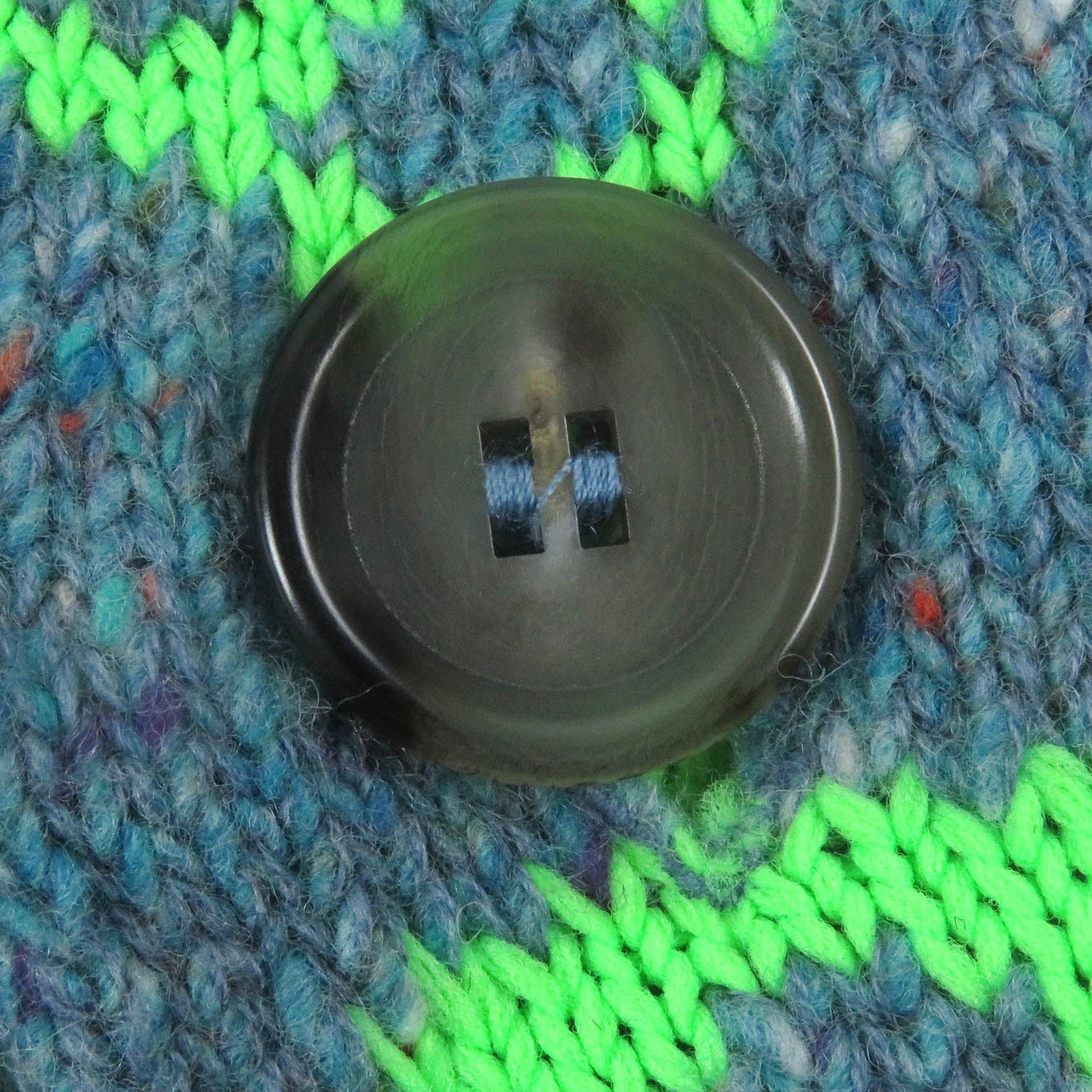 LOUIS VUITTON cardigan Main: 76% wool, 24% polyamide blue mens L