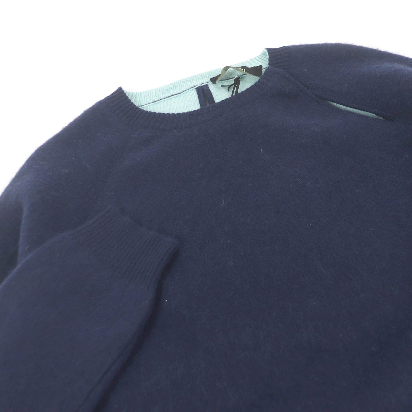 FENDI knit FZX110 Main: 95% cashmere, Main: 5% nylon Navy mens 46