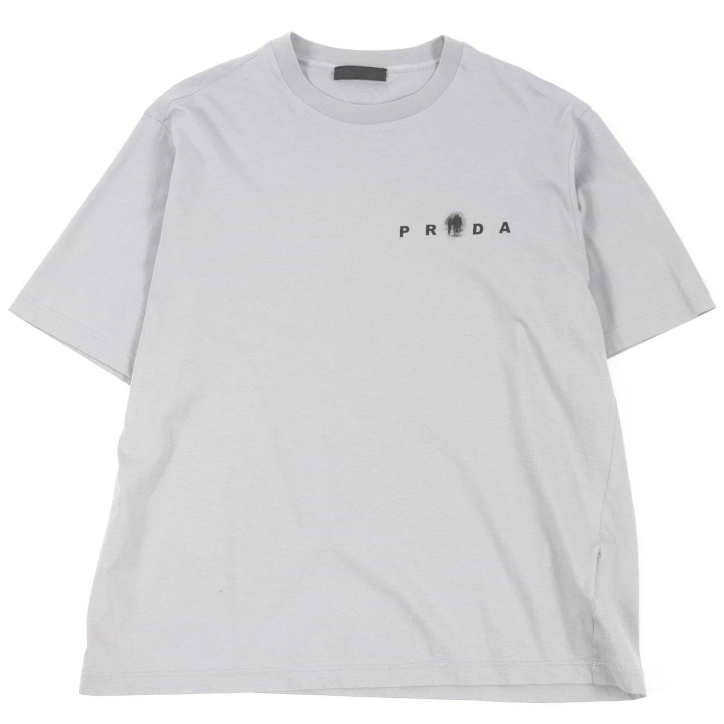 PRADA Short sleeve T-shirt UJN822 Main: 100% cotton gray mens M