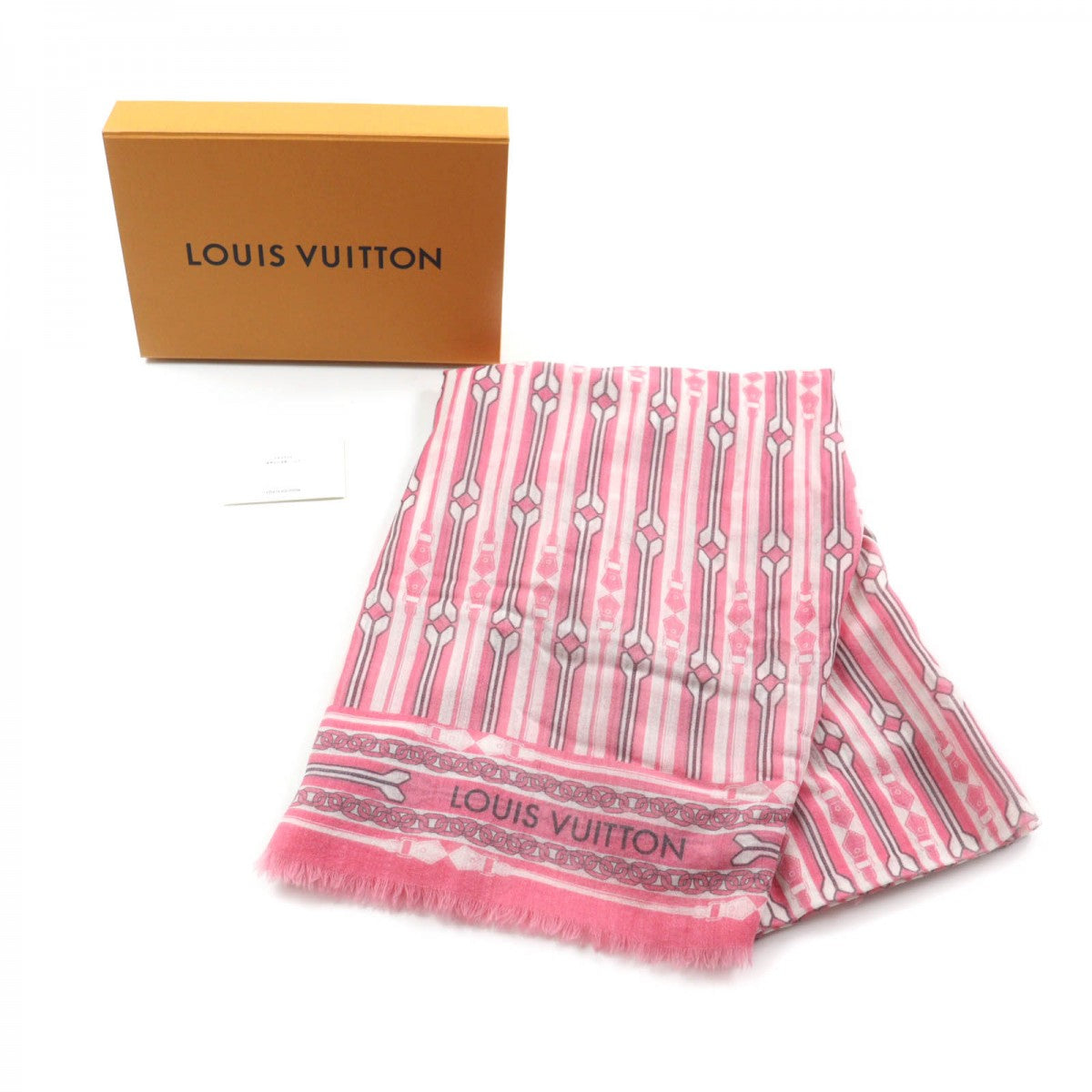 LOUIS VUITTON Stall M78730 Main: 100% cashmere pink Women
