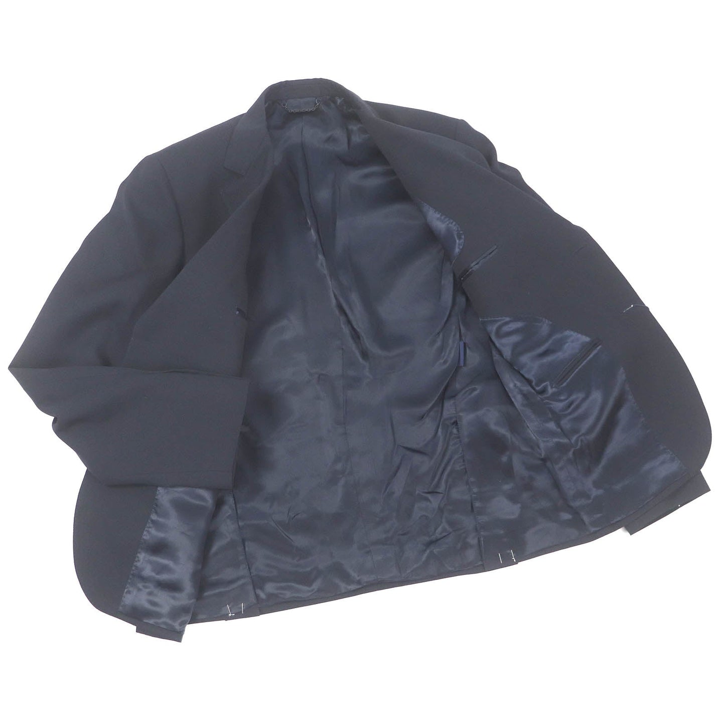 LOUIS VUITTON tailored jacket 1AASY3 Outer: 100% wool, Lining: 81% cupra, Lining: 19% cotton Navy mens 50