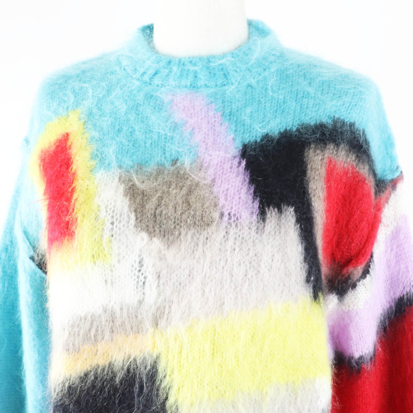 FENDI knit FZX963 Main: 58% mohair, Main: 37% nylon, Main: 5% wool Multi Women 34
