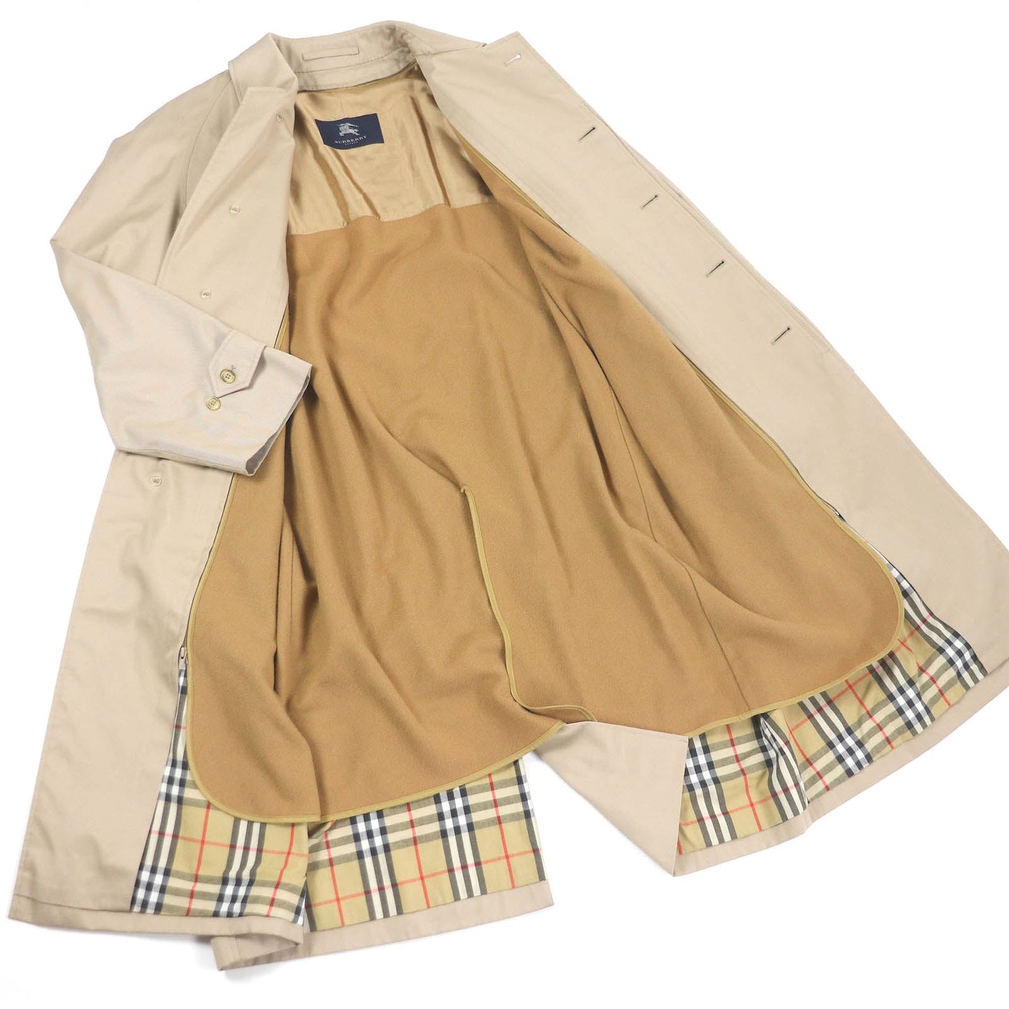 BURBERRY LONDON Stainless collar coat Liner: 95% wool, Liner: 5% camel beige mens 40