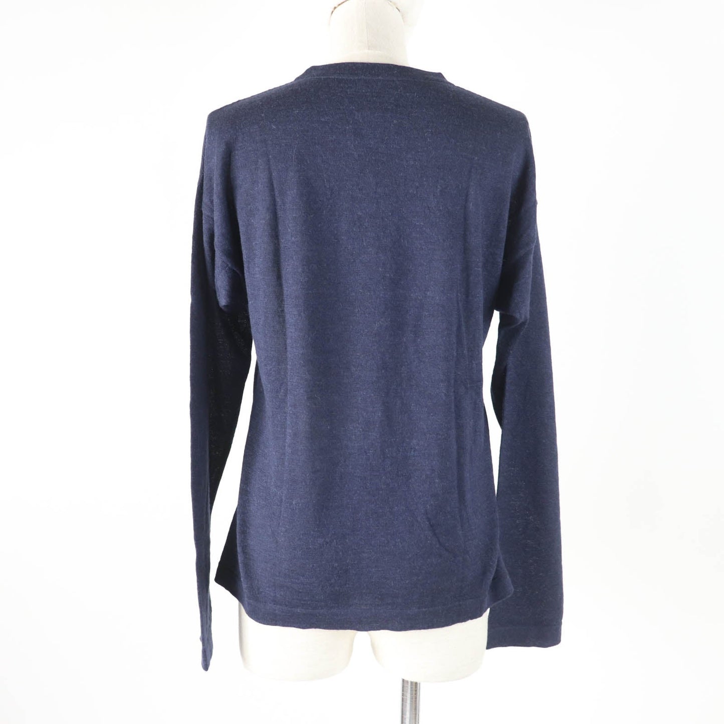 CHANEL knit P44155 Main: 100% alpaca Navy Women 38