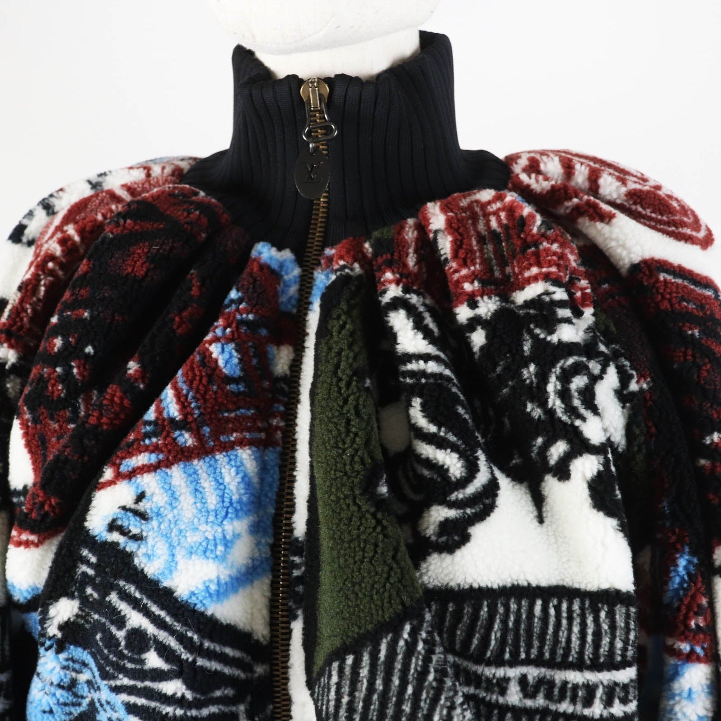 LOUIS VUITTON Jacket Outer: 99% polyester, Outer: 1% rayon, Lining: 96% polyester, Lining: 2% rayon, Lining: 2% cupra Multi Fornasetti Women 32