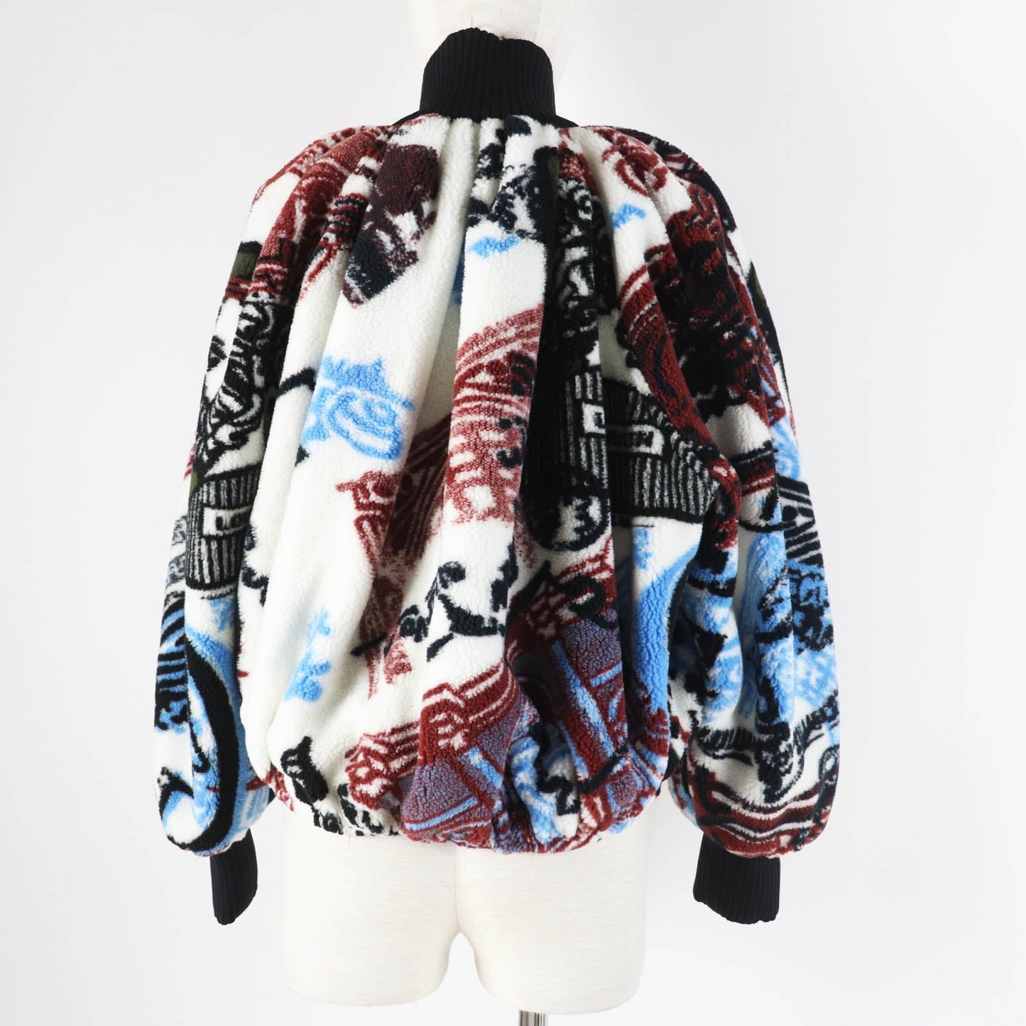 LOUIS VUITTON Jacket Outer: 99% polyester, Outer: 1% rayon, Lining: 96% polyester, Lining: 2% rayon, Lining: 2% cupra Multi Fornasetti Women 32