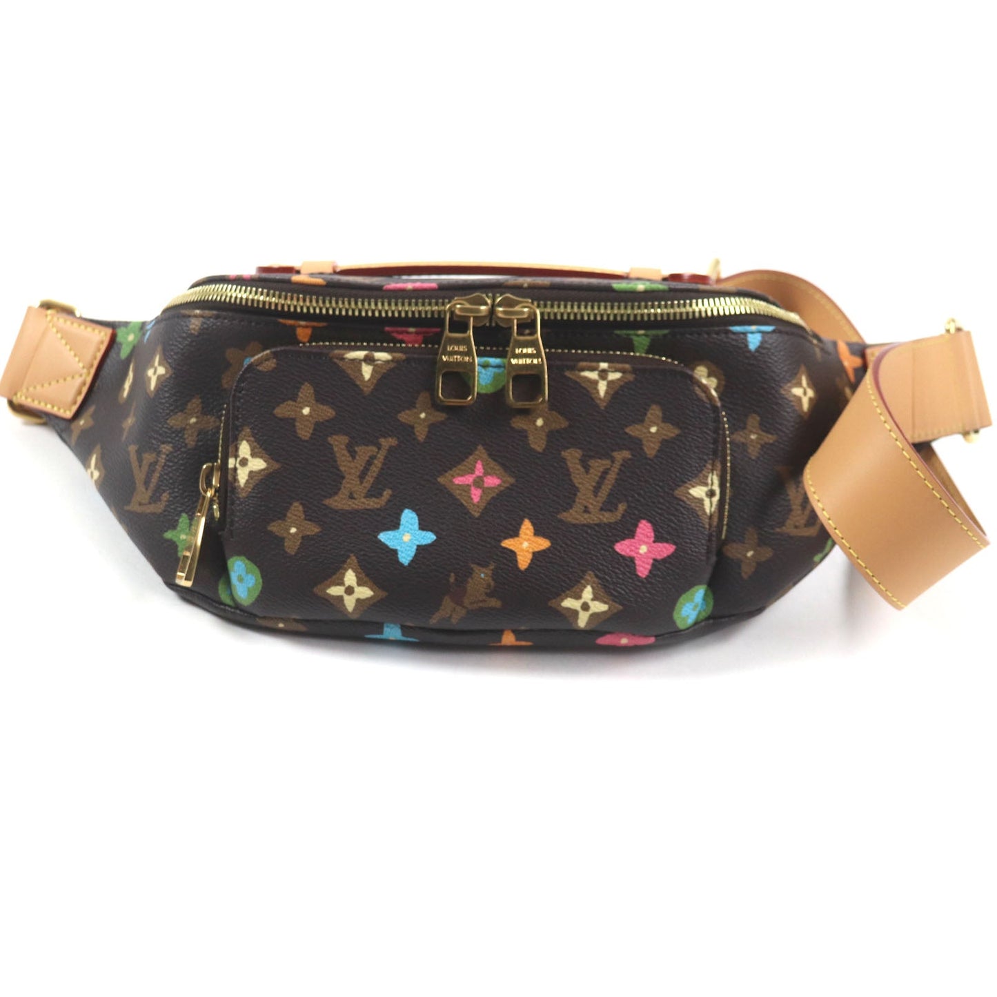 LOUIS VUITTON Sling bag M24858 Monogram Craggy Canvas chocolate Rush Bum Bag