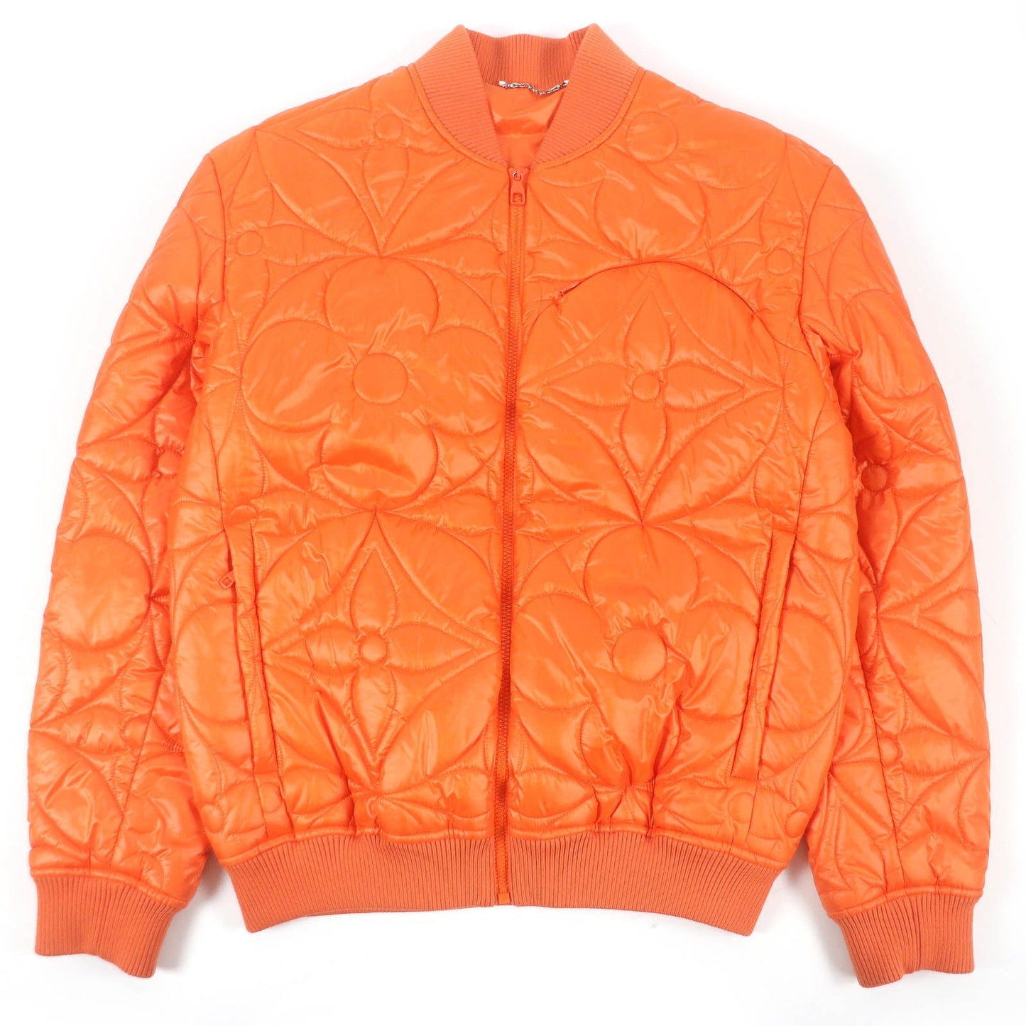 LOUIS VUITTON Blouson Outer: 100% polyester, Lining: 100% cotton, Filling: 100% polyester Orange mens 48