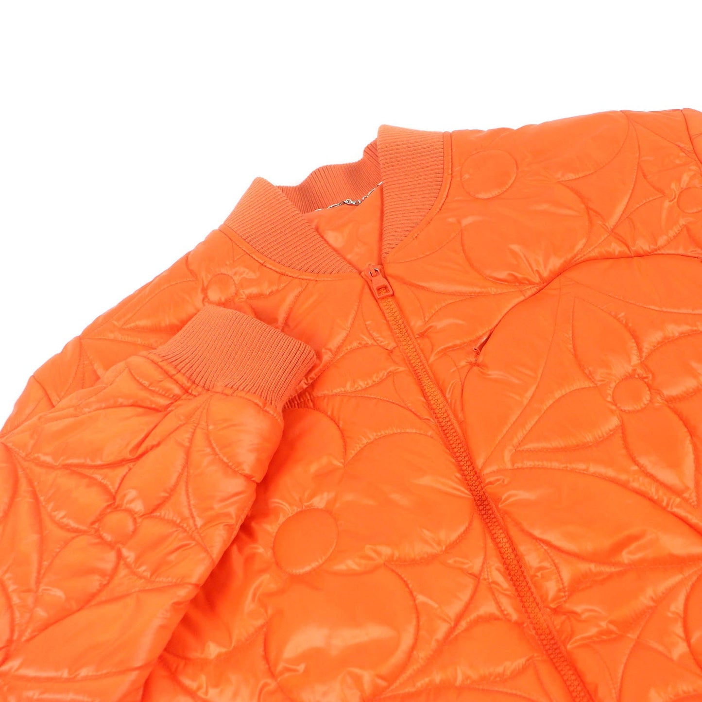 LOUIS VUITTON Blouson Outer: 100% polyester, Lining: 100% cotton, Filling: 100% polyester Orange mens 48