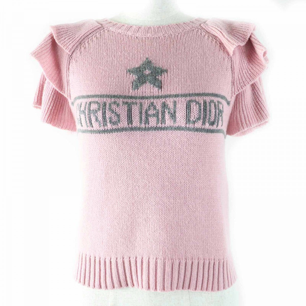 Christian Dior knit 344S13BM003 Main: 100% cashmere Pink gray Women 38