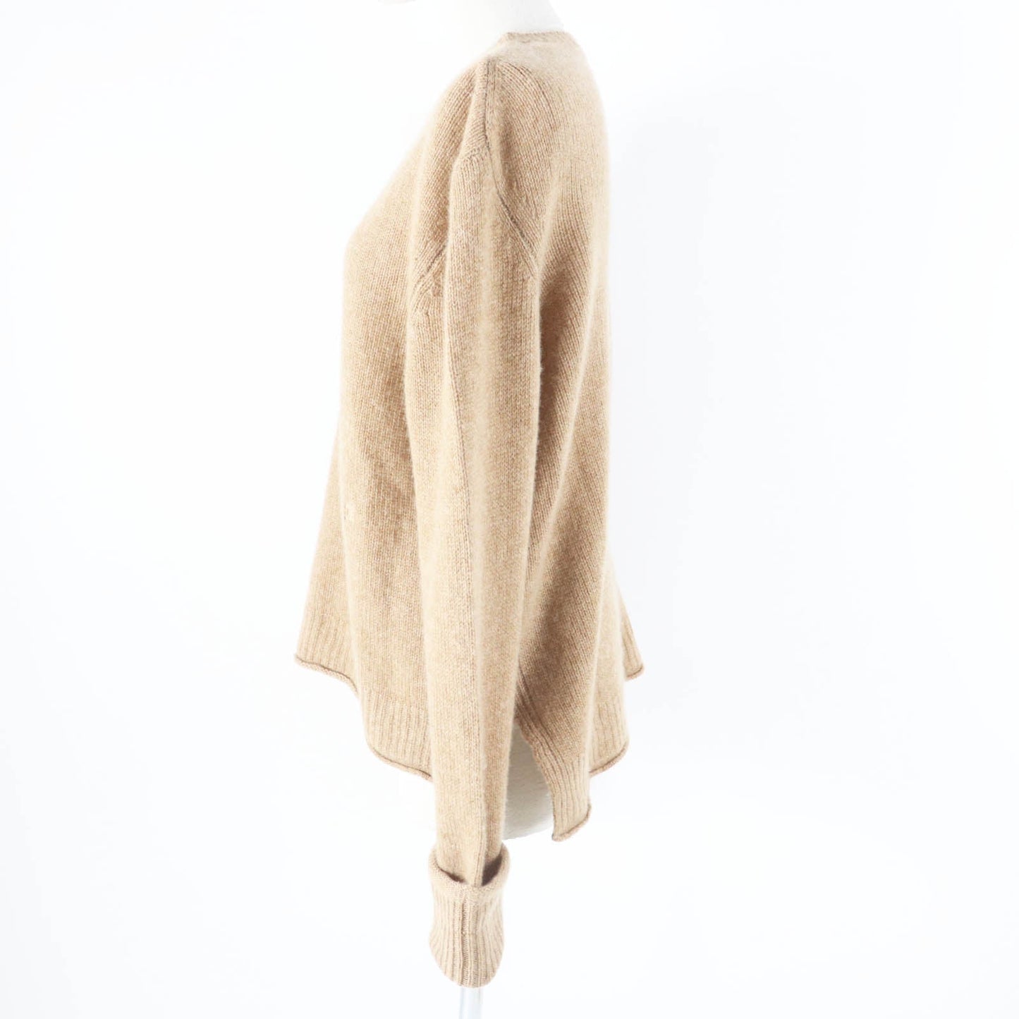 CELINE knit 2 3ET9/ 951A Main: 100% cashmere Camel Phoebe period Women L
